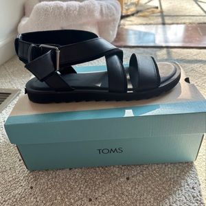 Toms Sidney Tread Sandals, NEW! Size 10
